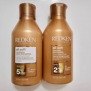 Redken All Soft Shampoo and Conditioner Set Duo Bundle New